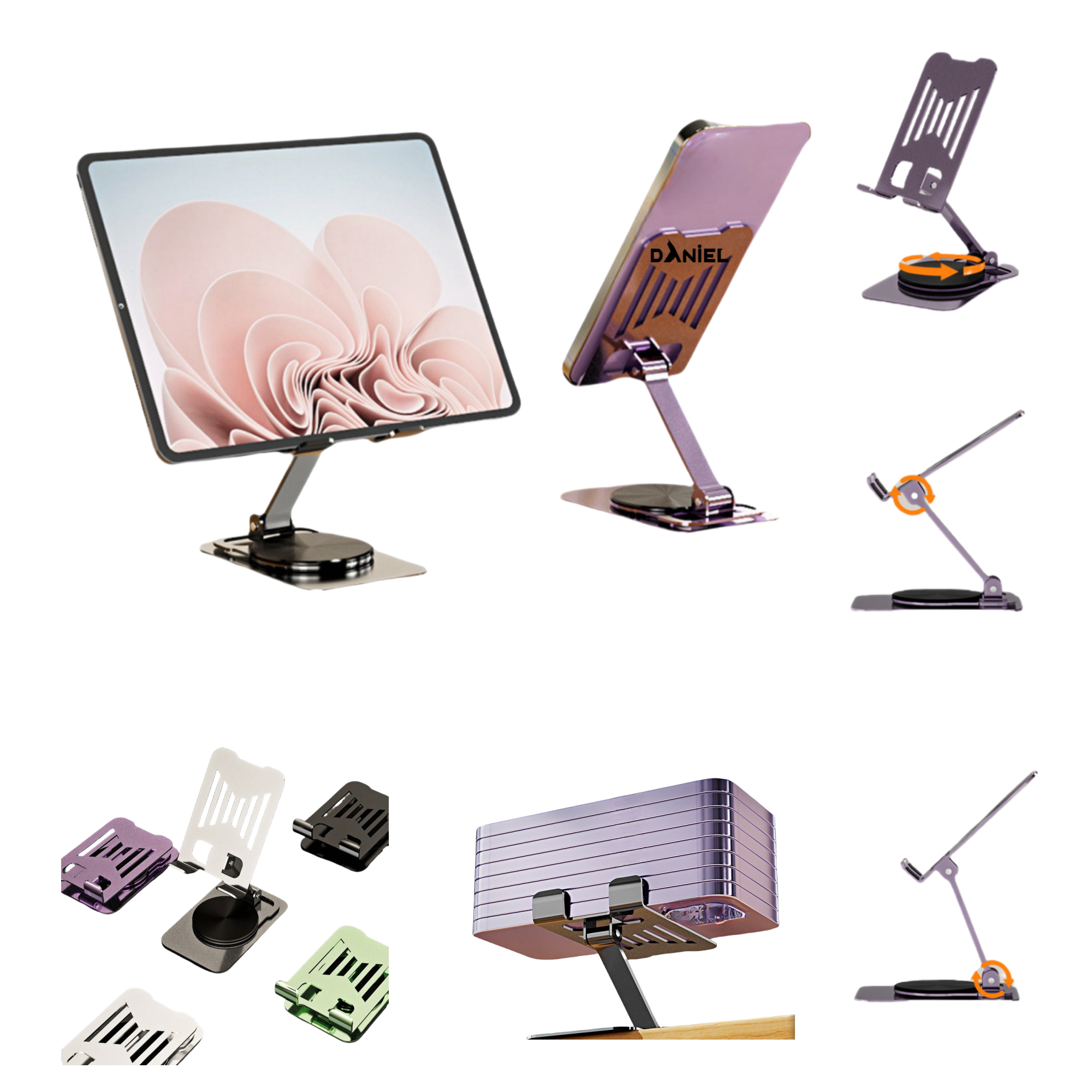 Metal Phone And Tablet Stand 2