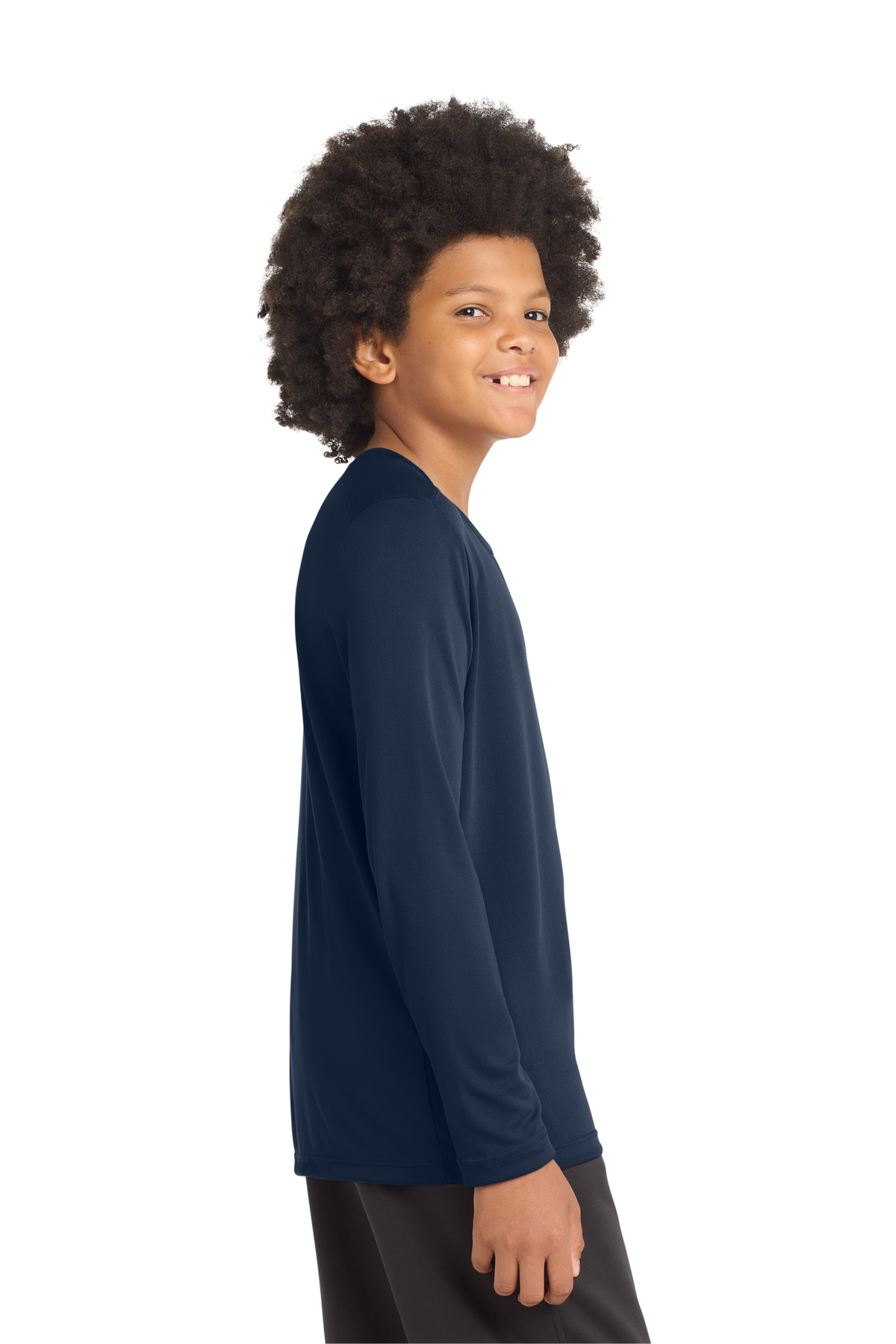 Sport-Tek Youth Posi-UV Pro Long Sleeve Tee. YST420LS 52