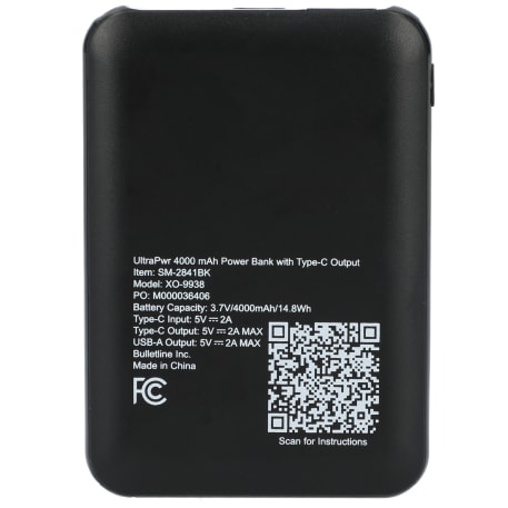 UltraPwr 4000 mAh Power Bank with Type-C Output 18