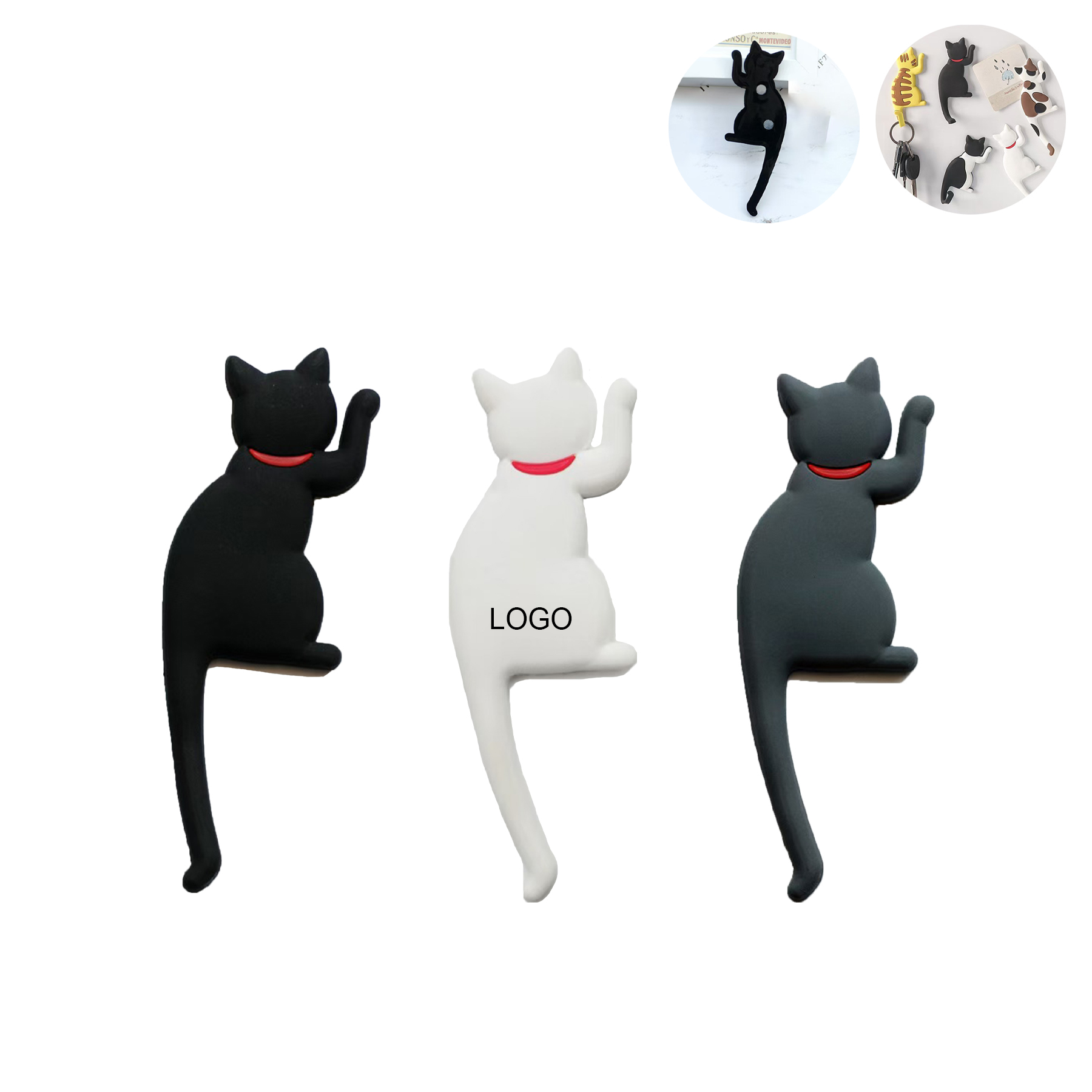 Cat Refrigerator Magnetic Sticker 2