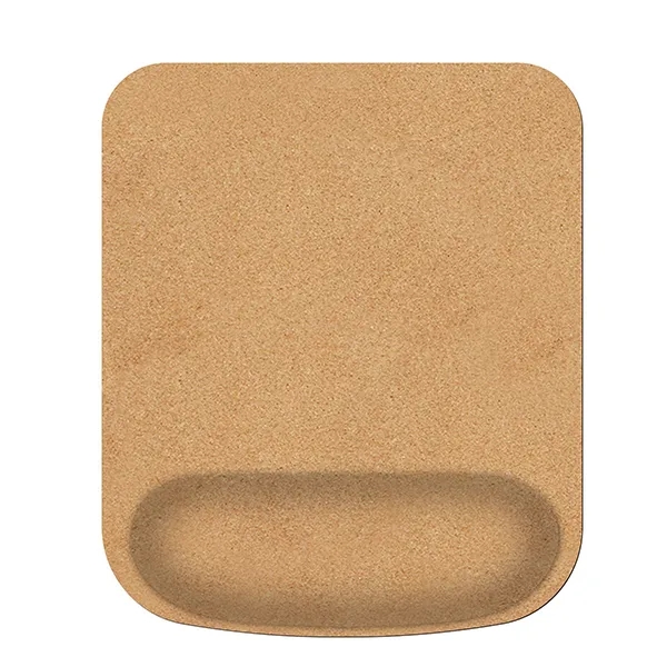 Custom Cork Mouse Pad With Wrist Rest 2