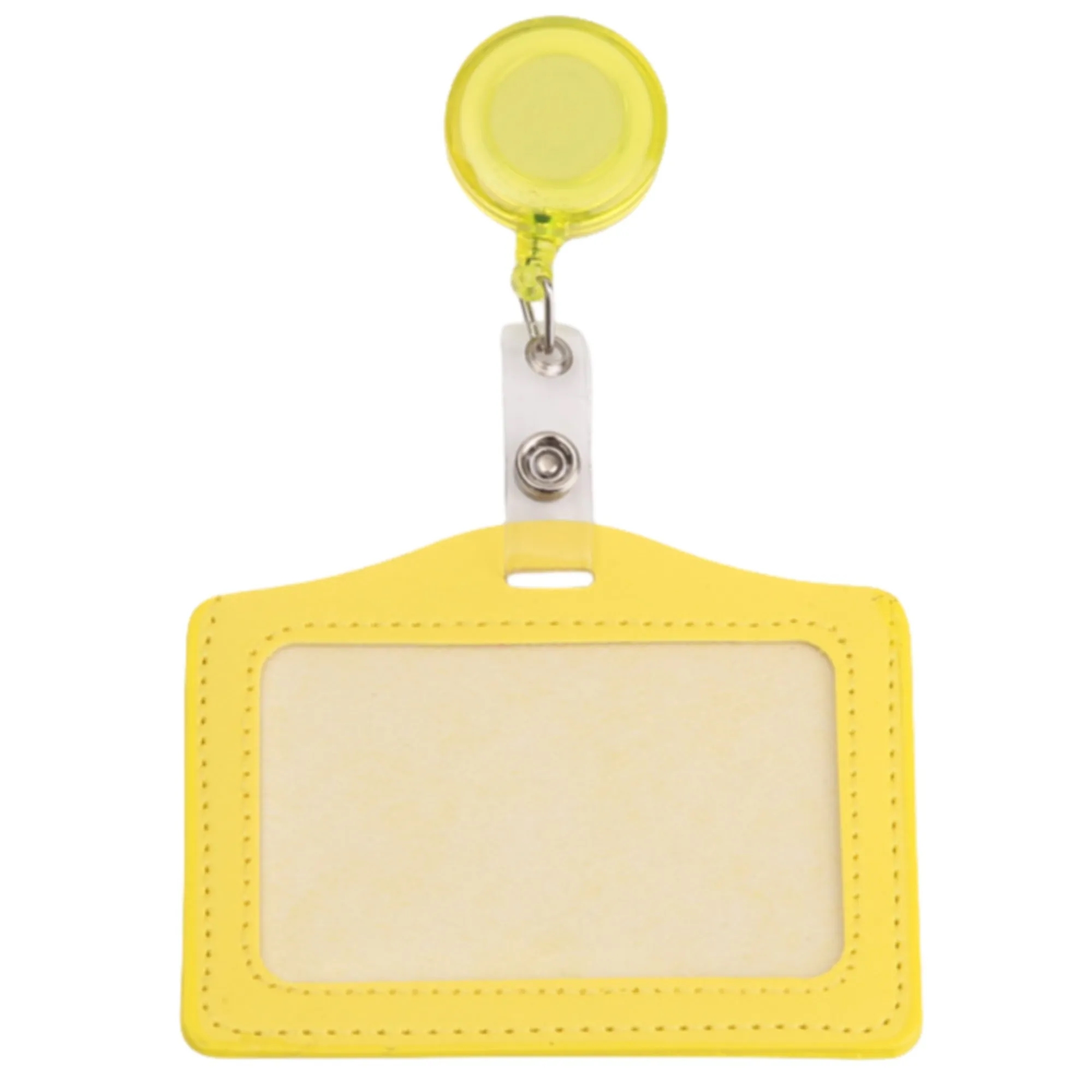 Business ID Card Badge Holder with Retractable Clip 8