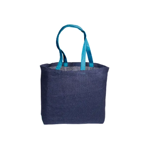 Eco Jute Tote -17.75 x 13.75 x 4 4