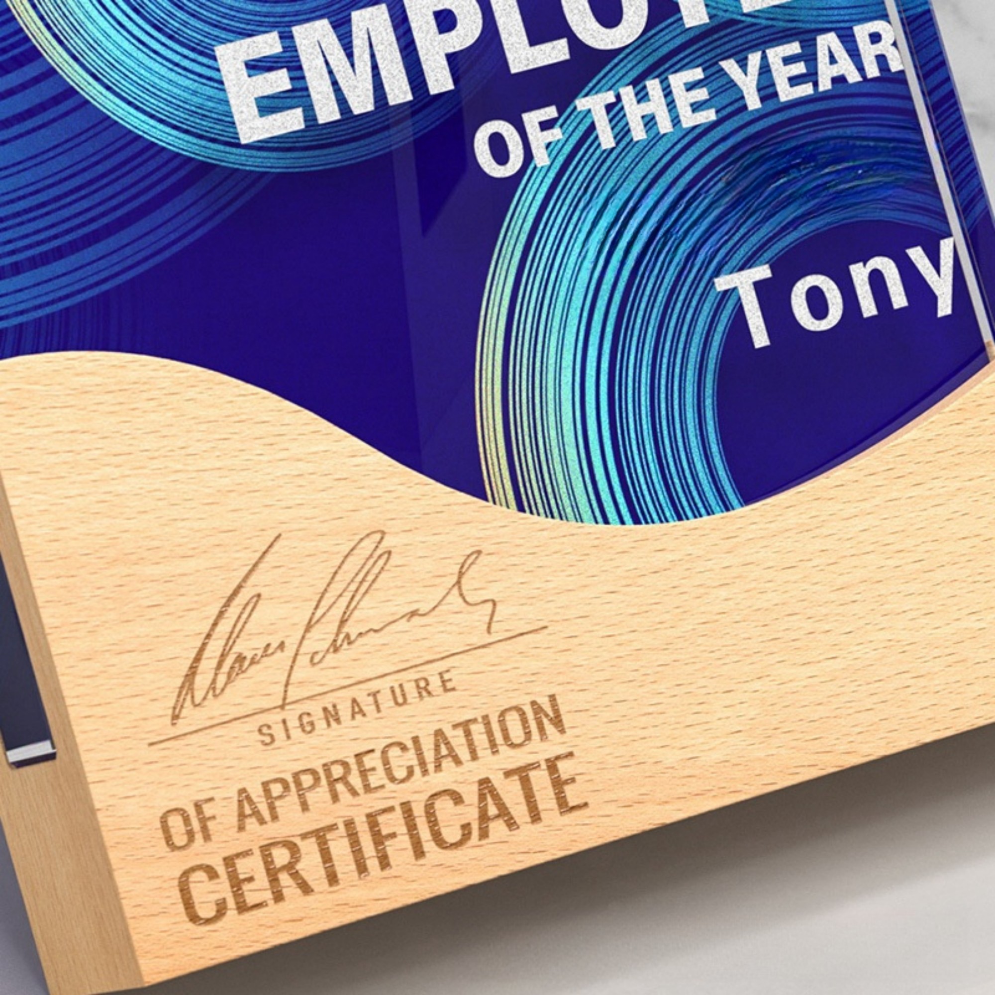 Beechwood Crystal Trophy 5