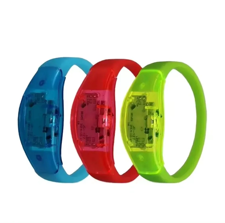 LED Light Up Flashing Bracelets 6