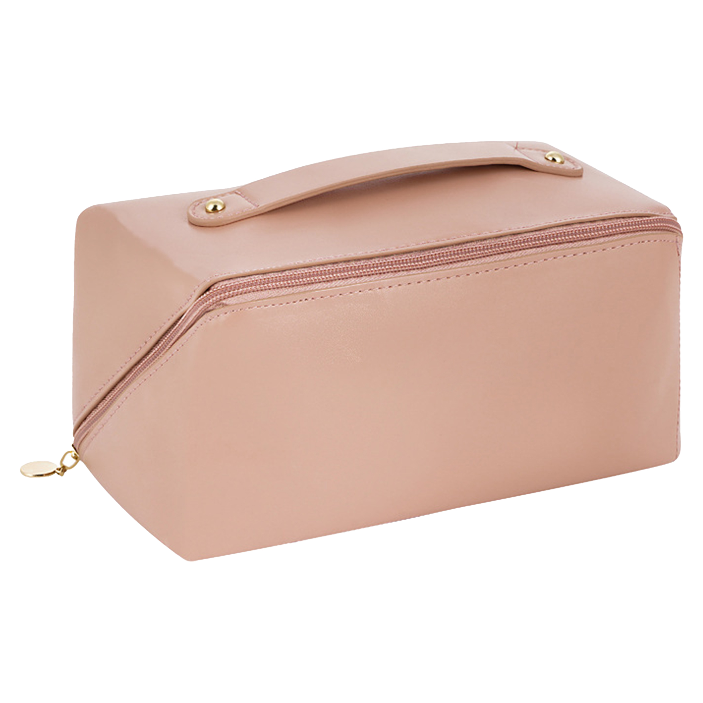 Pu Large Capacity Portable Toiletry And Makeup Bag 4