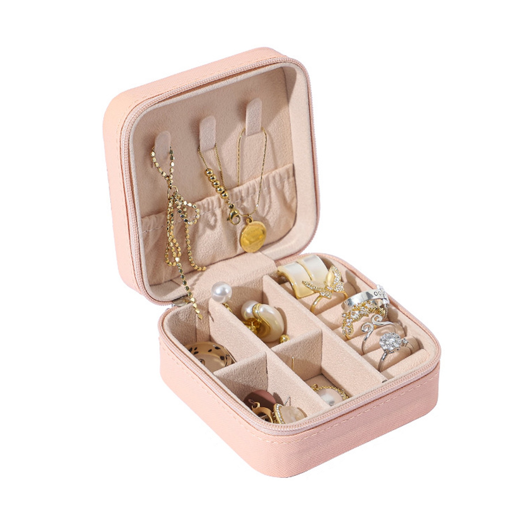 Travel Portable Small Jewelry Box 7