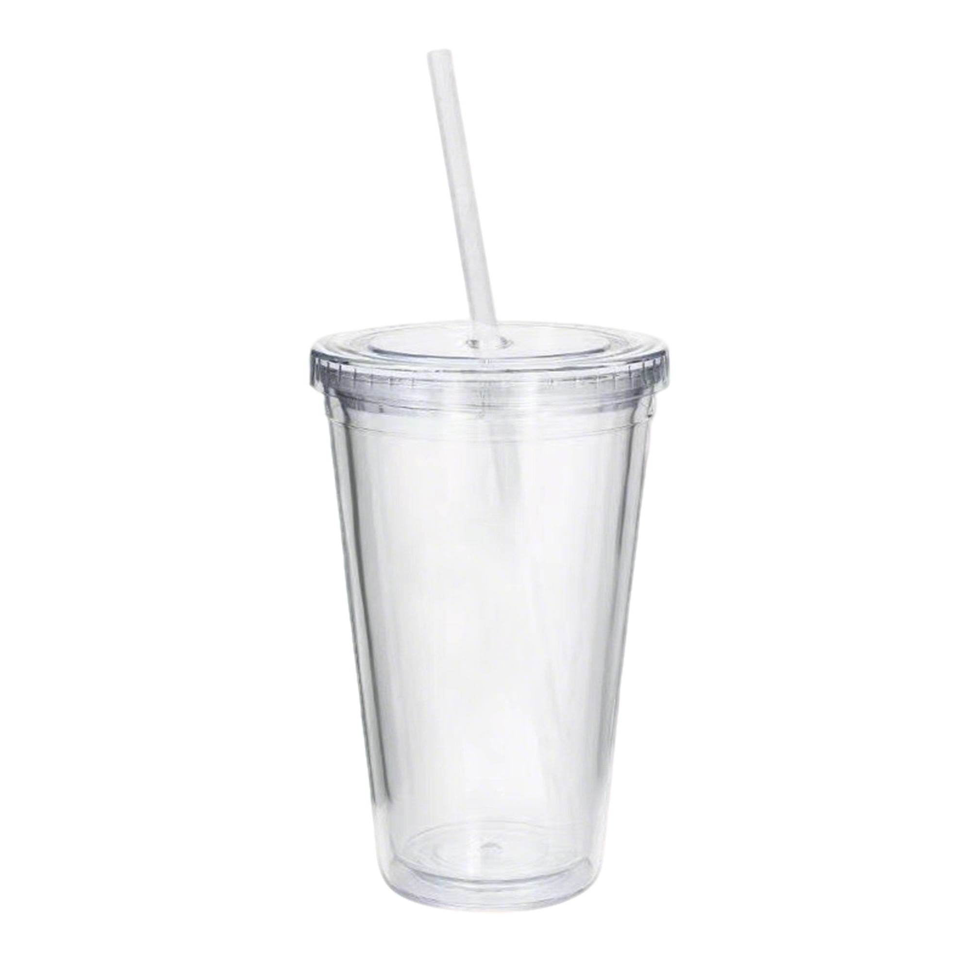 16 Ounce Double Wall Insulated Tumbler With Straw 1