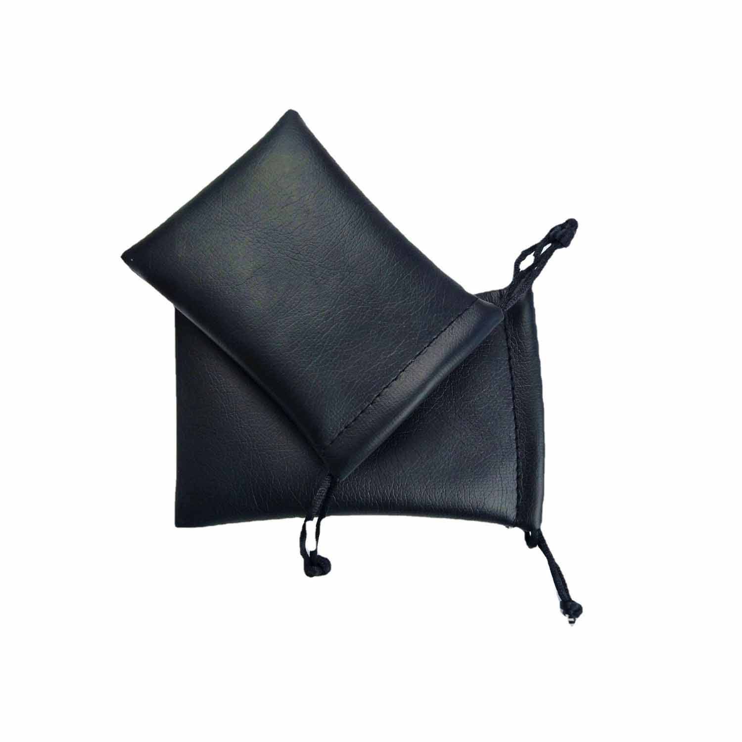 Luxury Leather Drawstring Pouch Bag 4