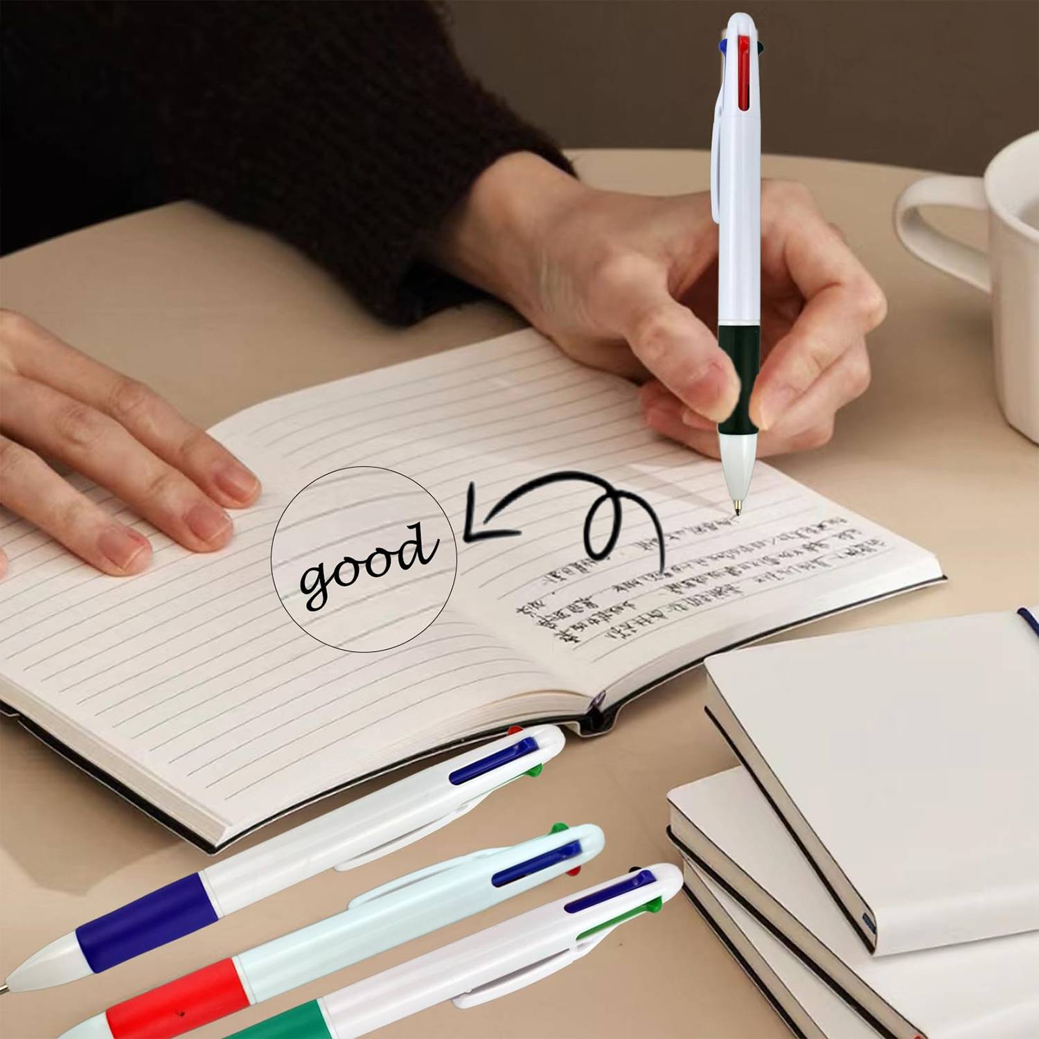 4-in-1 Colored Ballpoint Pen 5