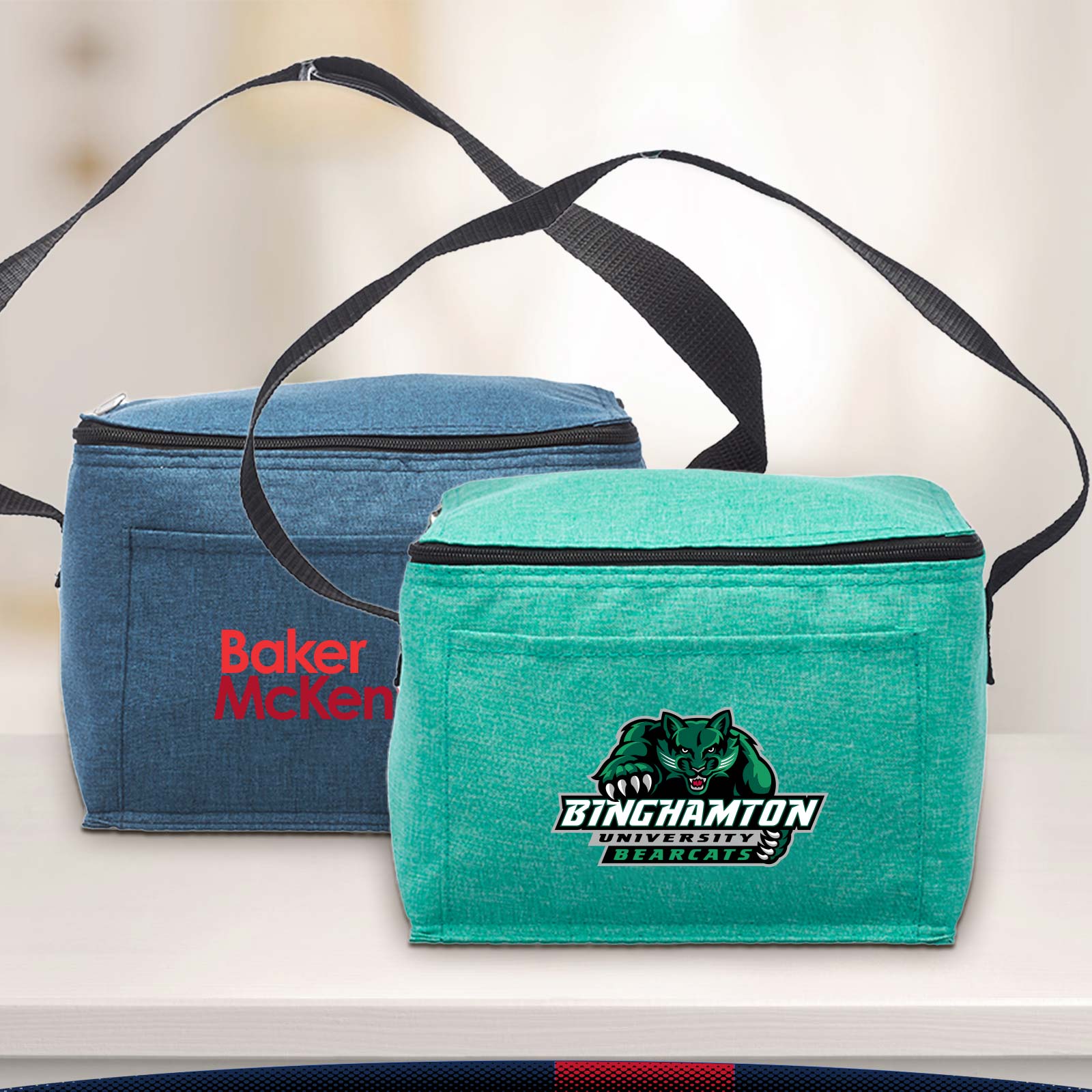 Lilia Insulated Heathered Lunch Bags 3