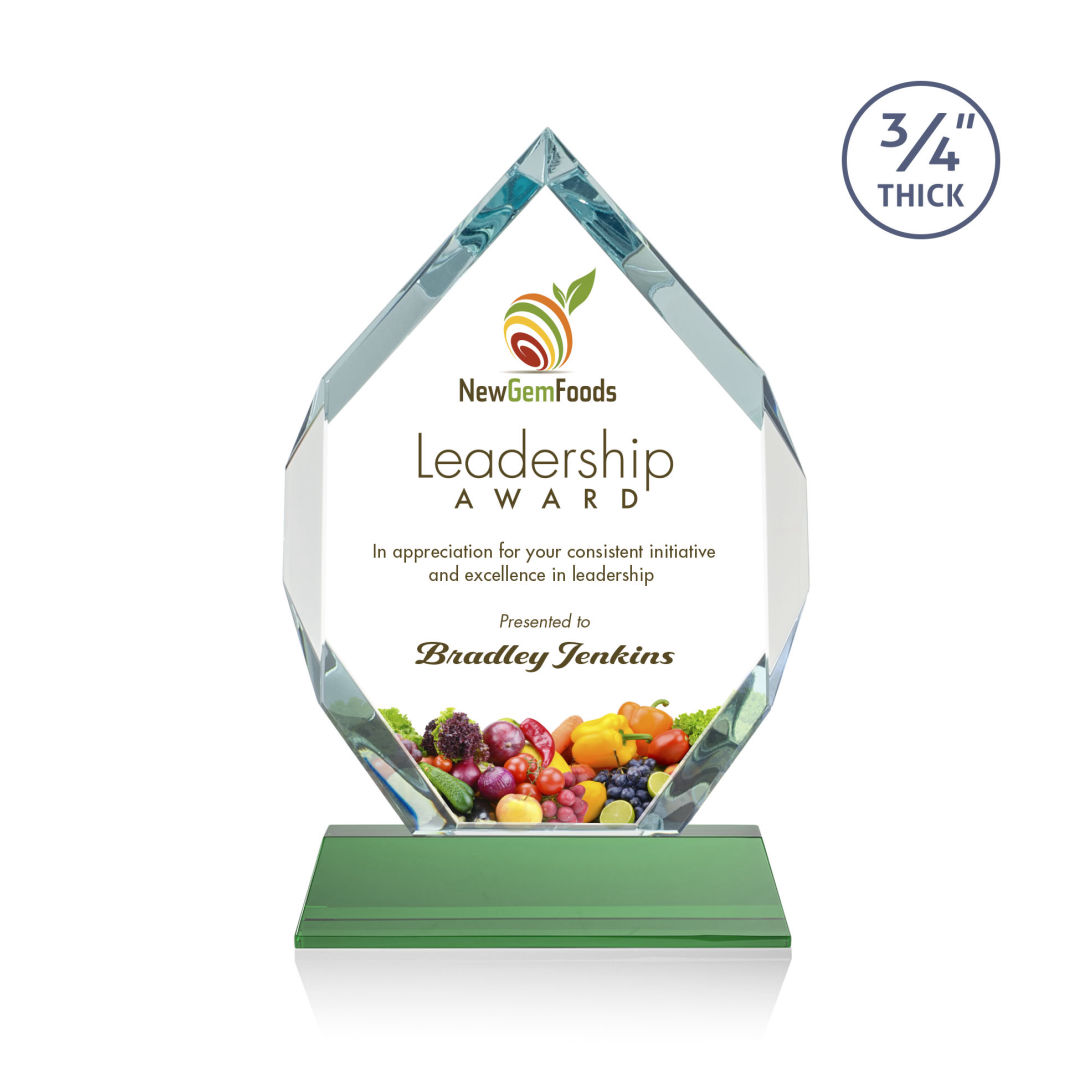 Royal Diamond VividPrint™ Award on Newhaven - Green 9