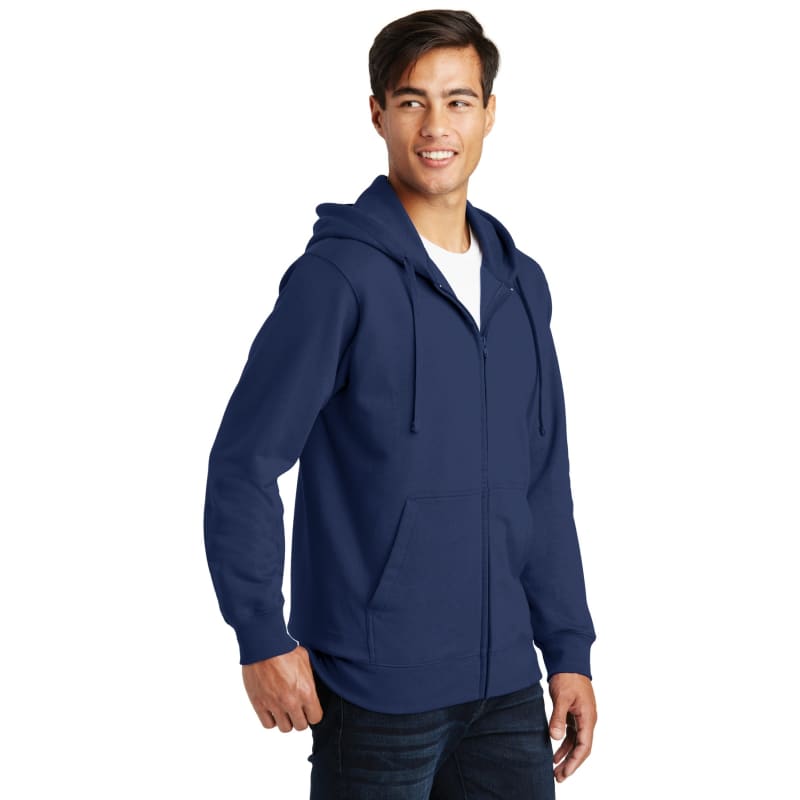 Port & Company Fan Favorite Fleece Full-Zip Hooded Sweatshirt., custom hoodie or sweatshirt with logo imprint 45