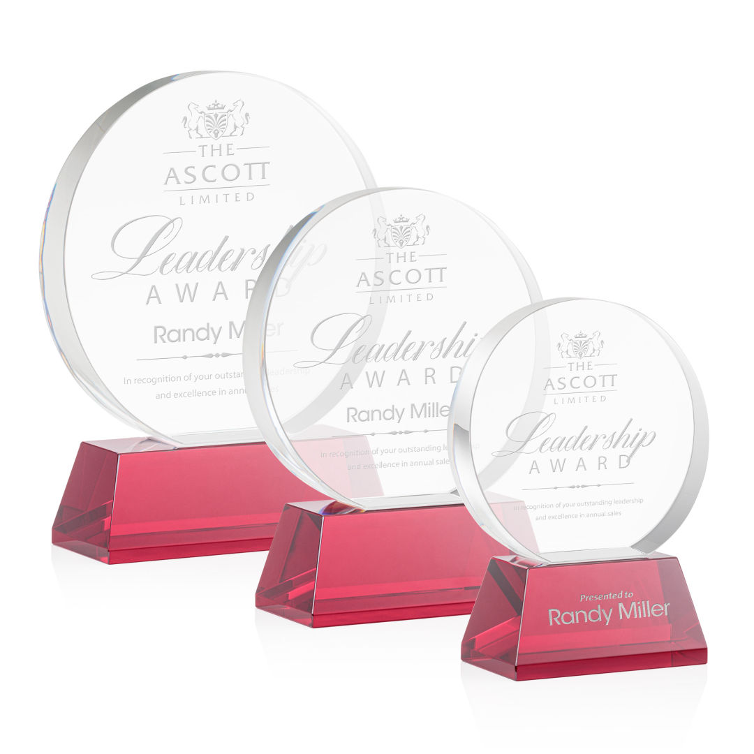 Glenwood Award on Base - Red 5