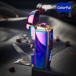 4 In 1 Arc Lightning Lighter With Bottle Opener And Knife 22