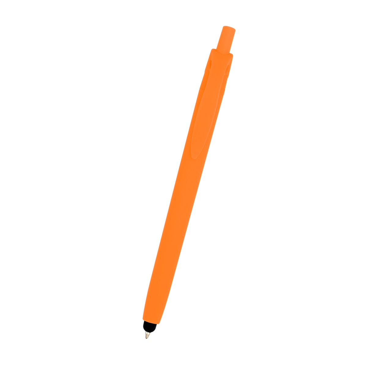 Zinnia Rubberized Pen With Stylus 4