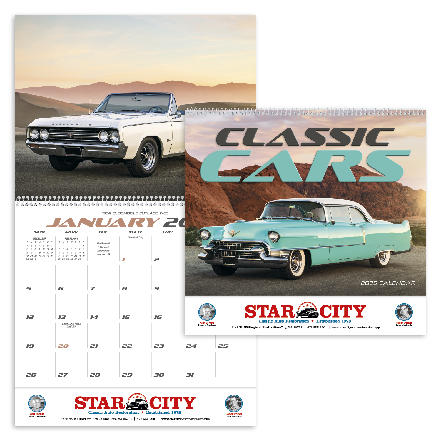 Triumph® Calendars Classic Cars Calendar 5