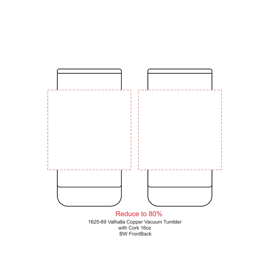 Valhalla Copper Vacuum Insulated Tumbler 16oz 41