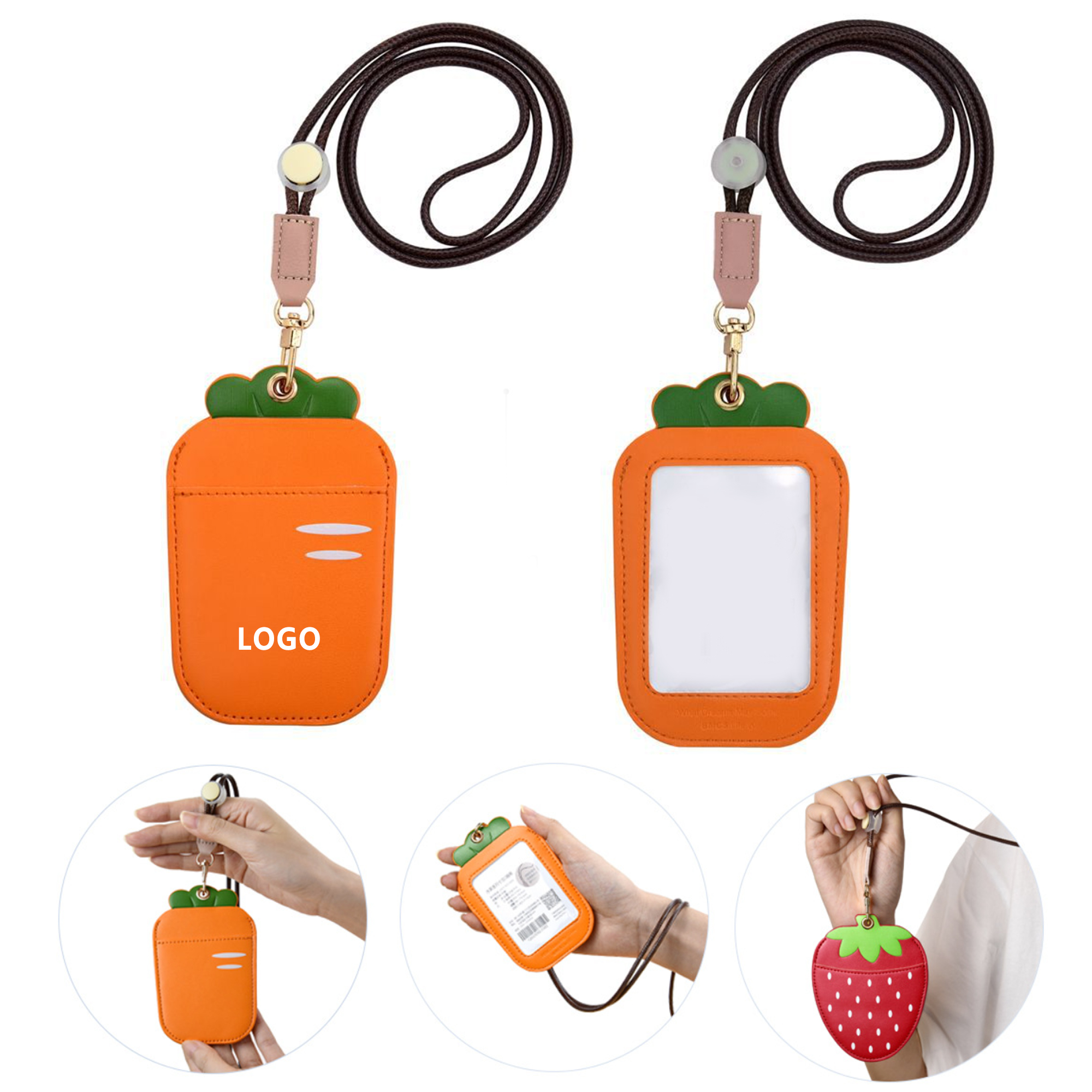 Cartoon Fruit Card Holder 2