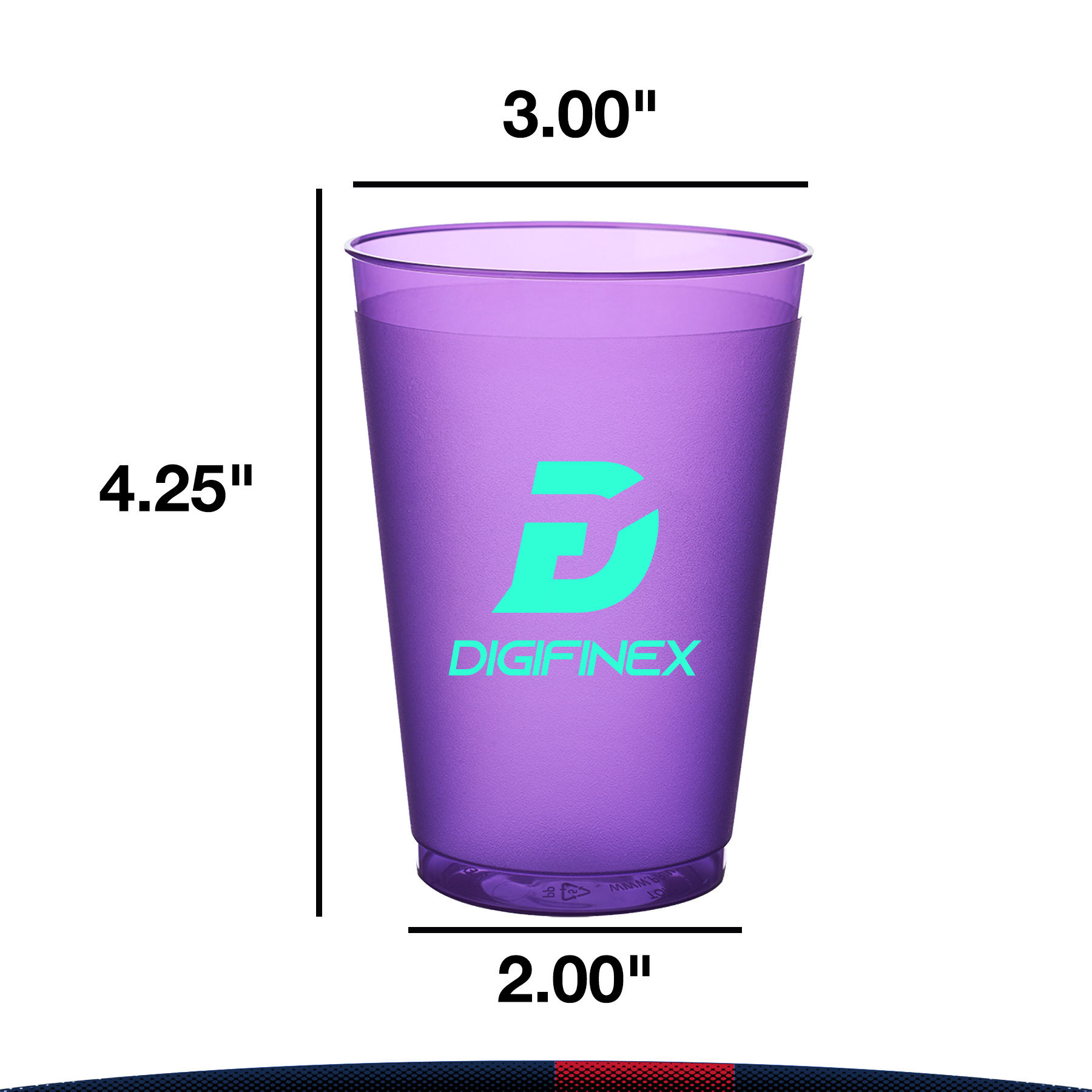 12 oz. Seleo Plastic Stadium Cups 2