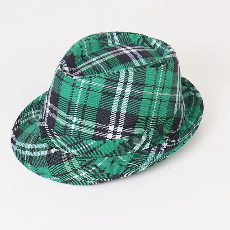 St.Patrick Day Fedora Hats for Men 3