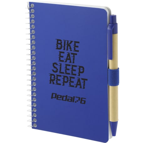 FSC® Mix 4" x 6" Pocket Spiral Notebook with Pen 25