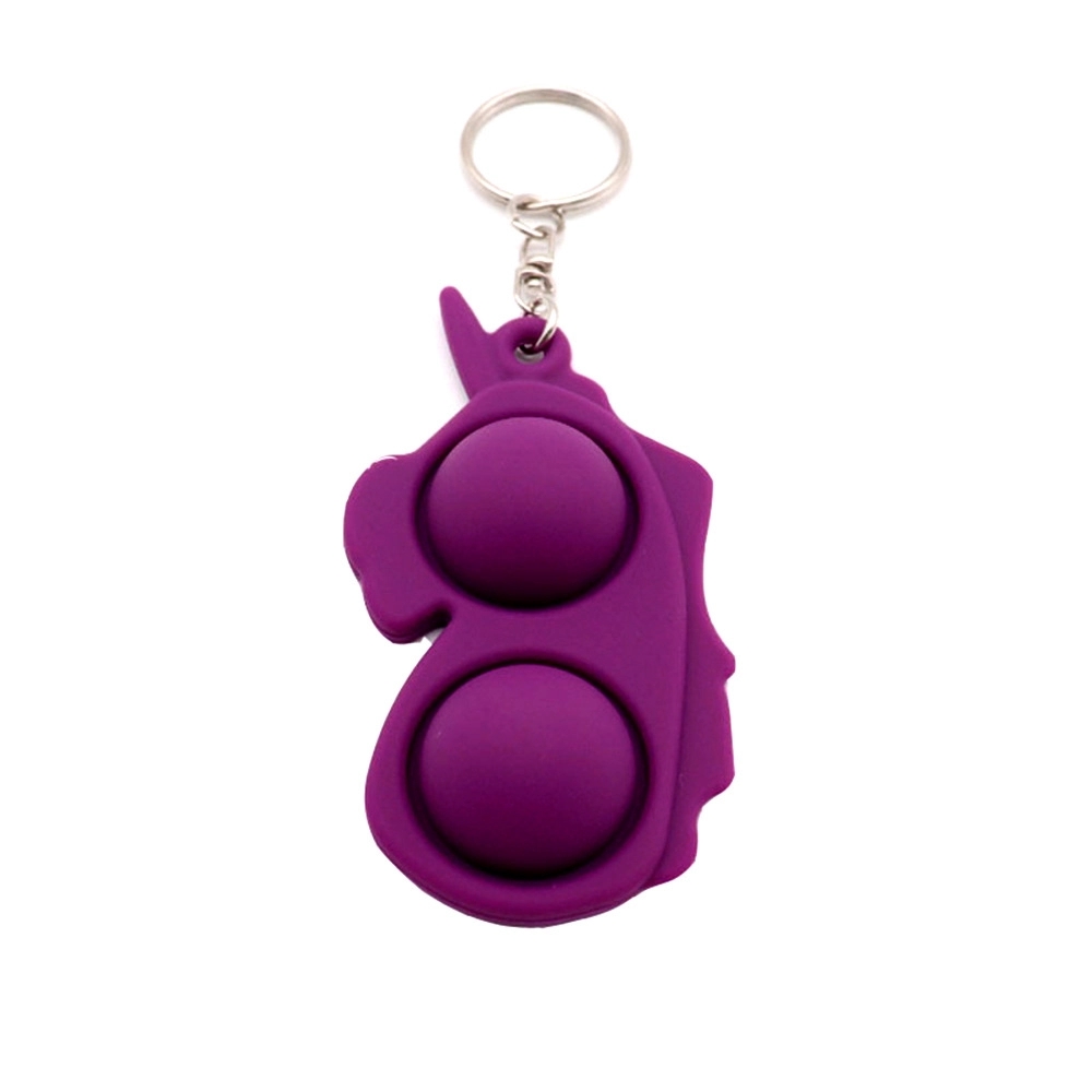 Mini Dinosaur/Unicorn Push Pop Keychain 3