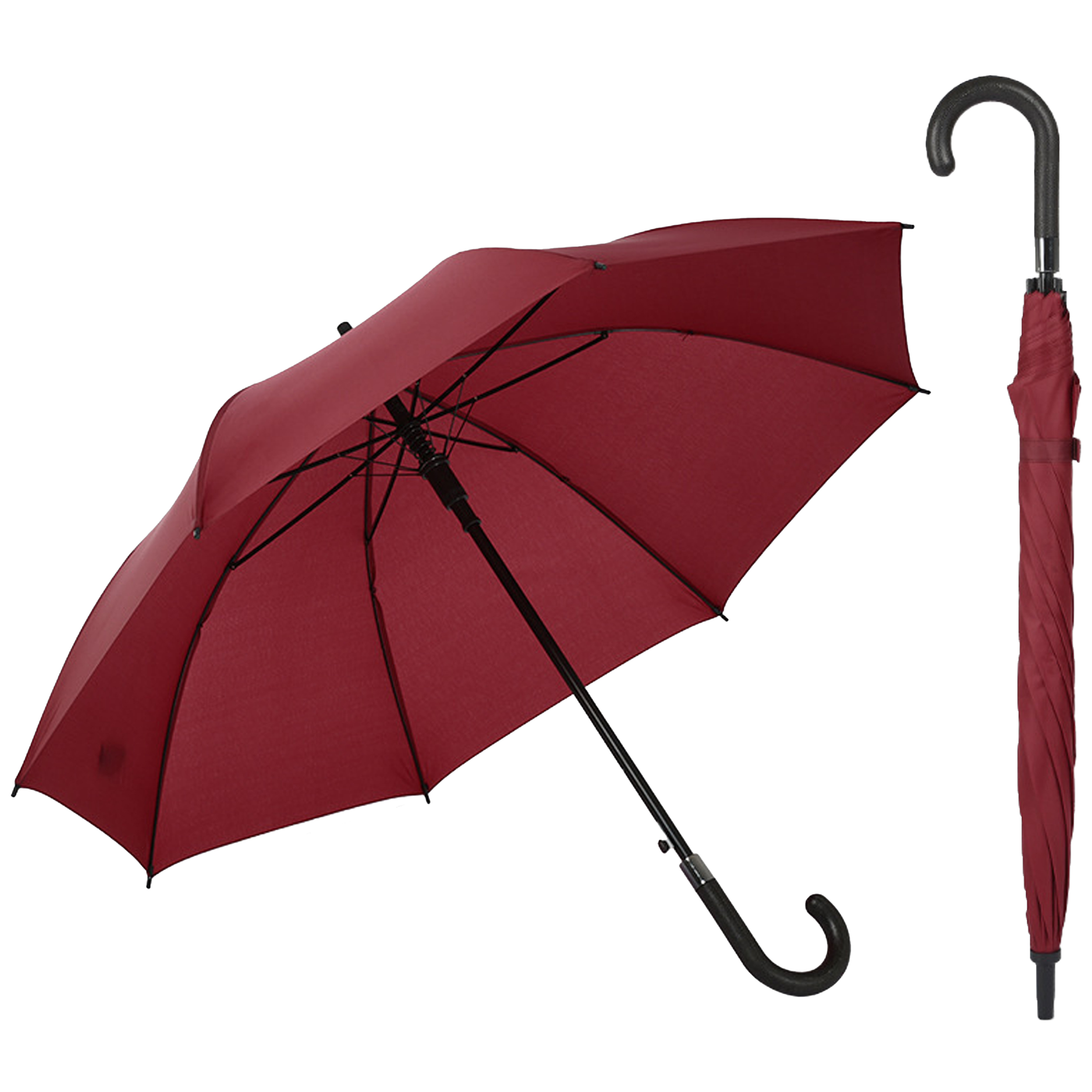 Impact Cloth Sunshade And Windproof Long Handled Umbrella 5