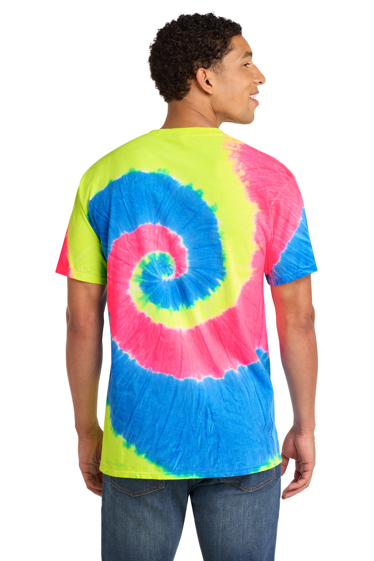 Port & Co Tie-Dye Tee. PC147 168