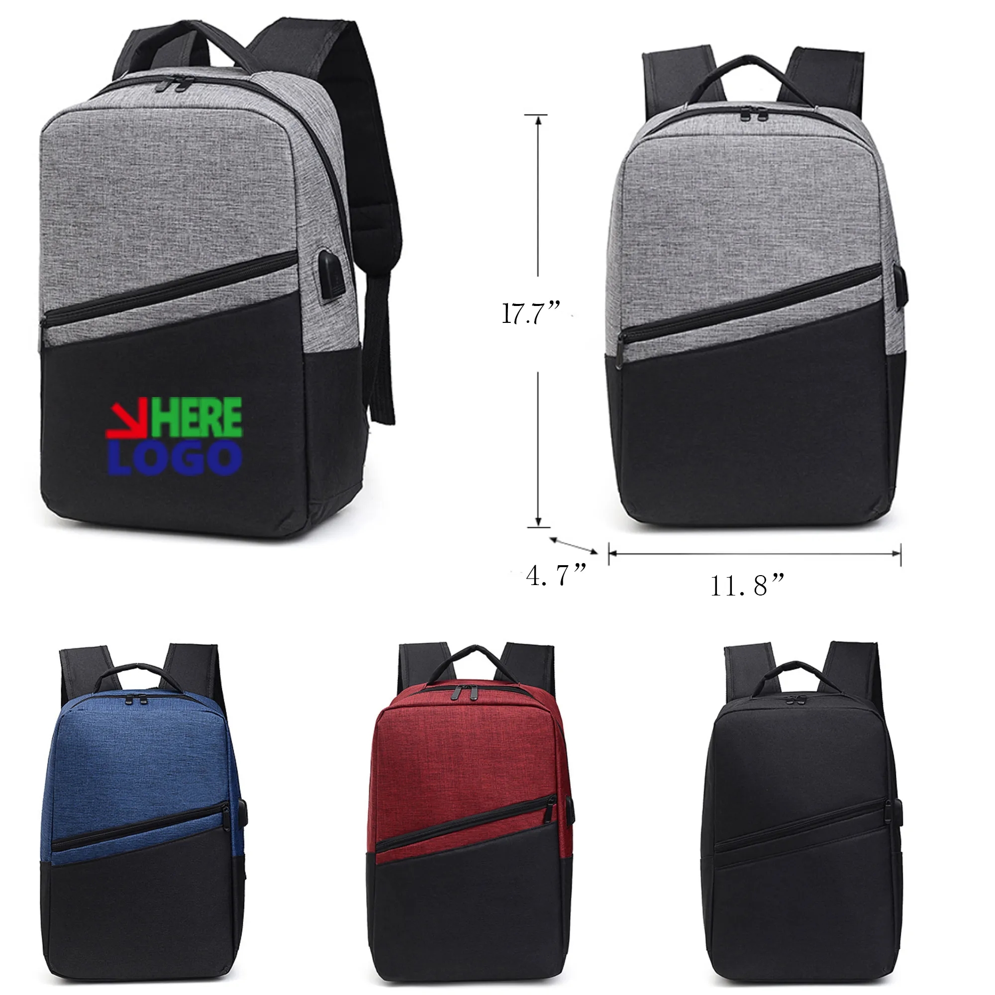 Full Color Casual Backpack 1