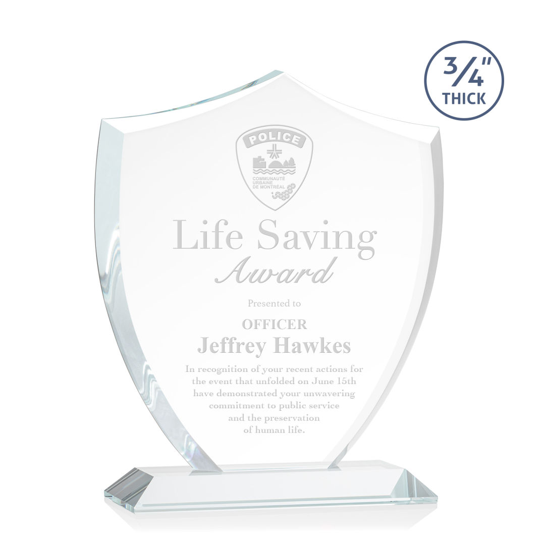 Scudo Shield Award - Clear 7