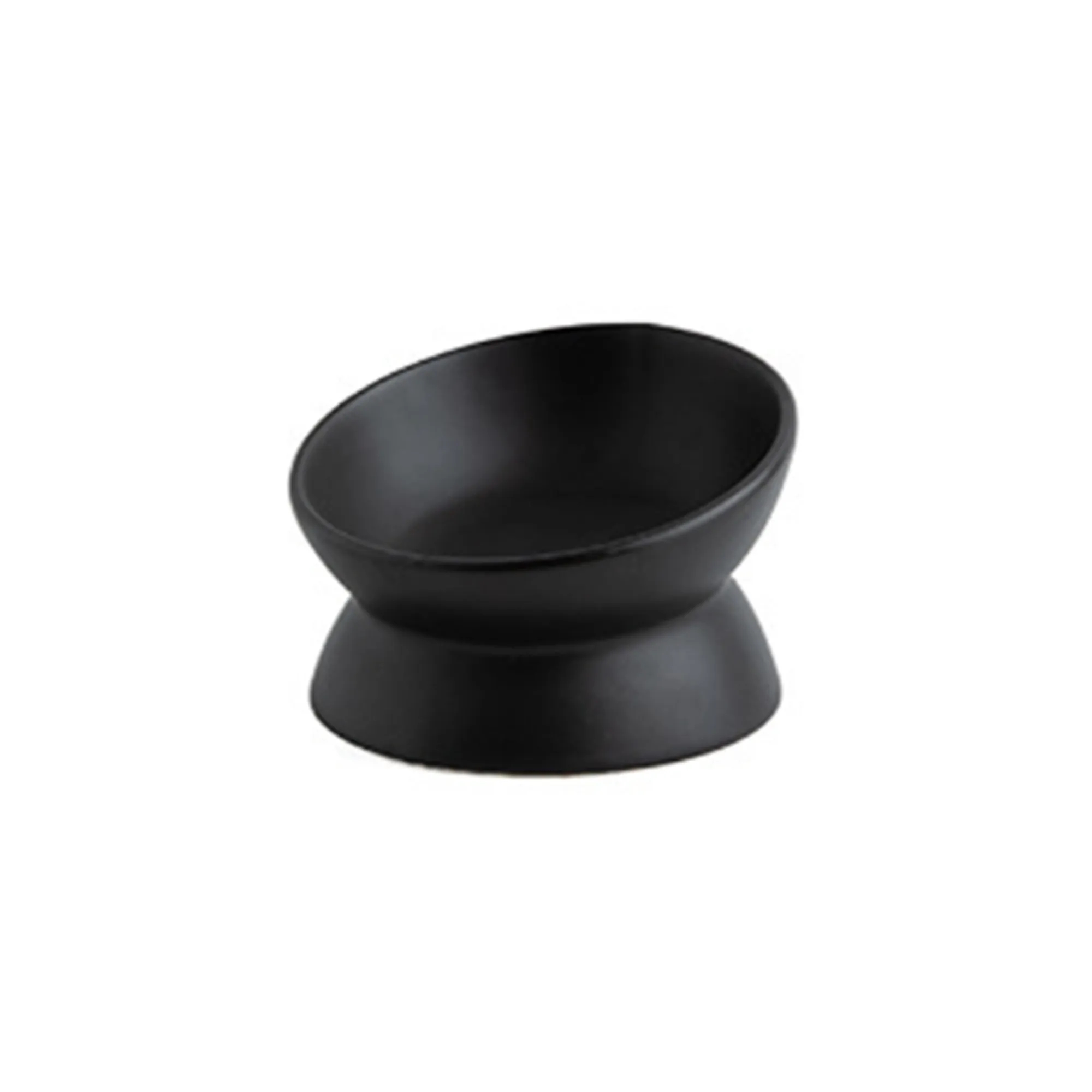 Ceramic Cat Bowl With Diagonal Foot 3