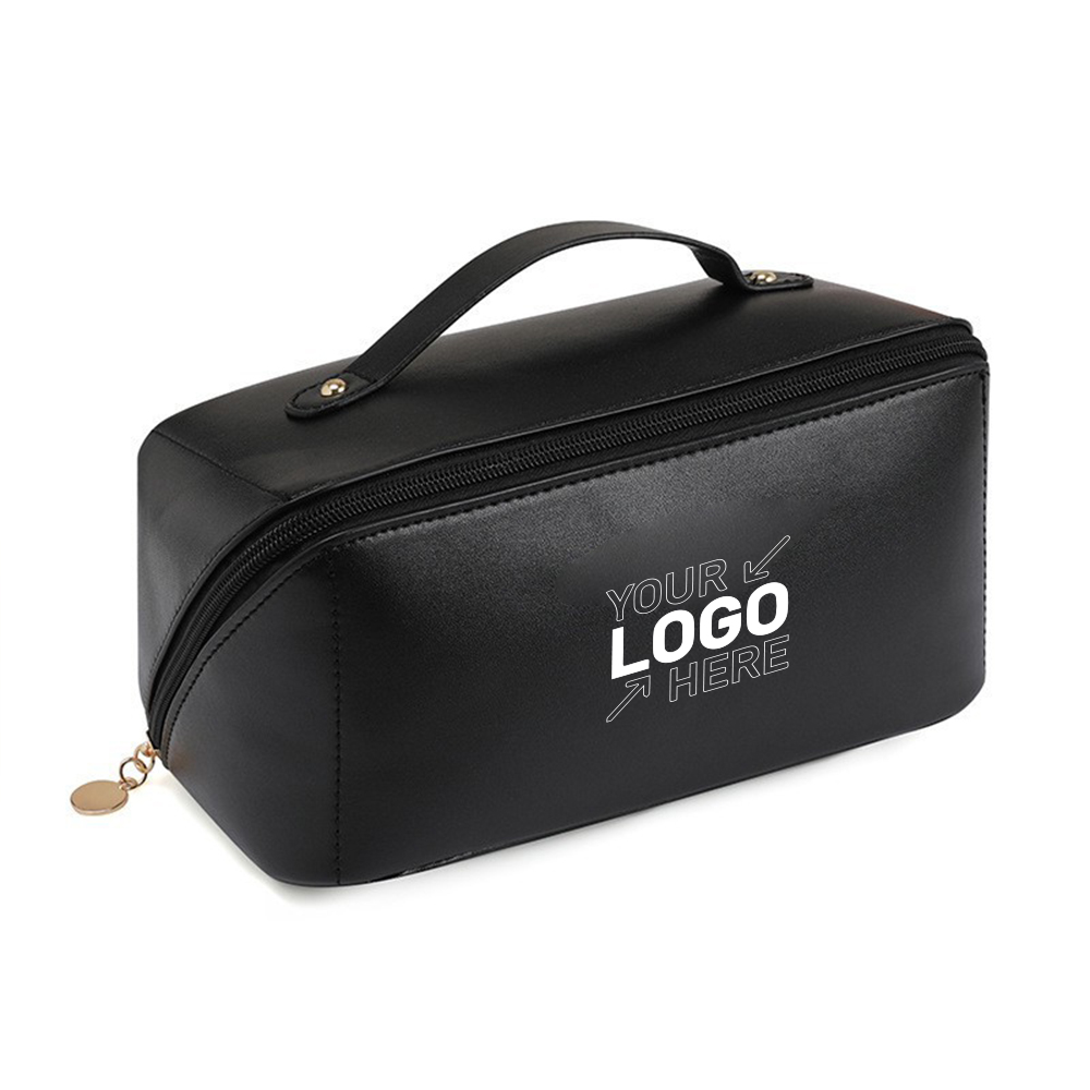 Pu Cosmetic Bag With Handle 4
