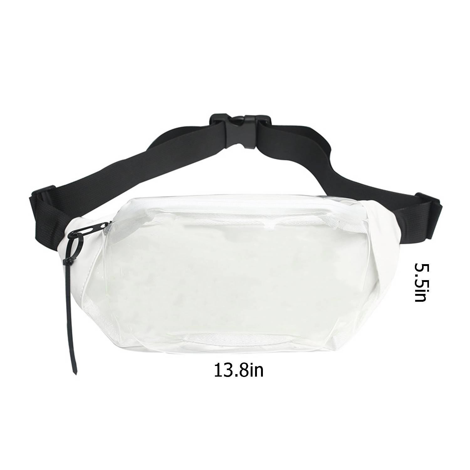 PVC transparent waterproof chest bag 5