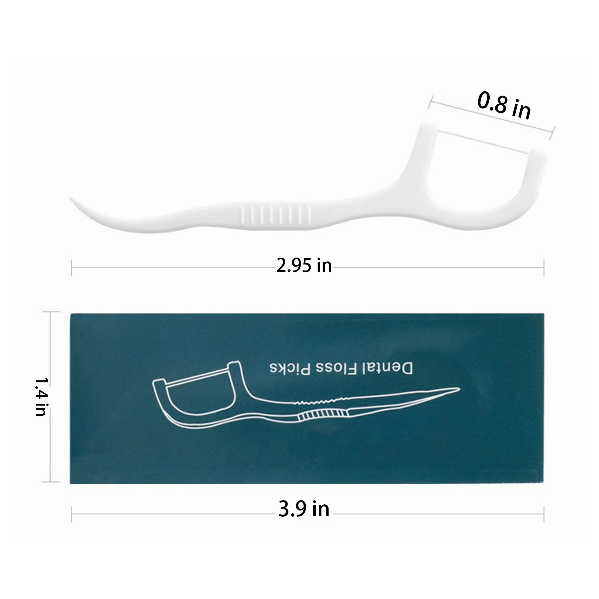 Individually Wrapped Dental Floss Sticks 3