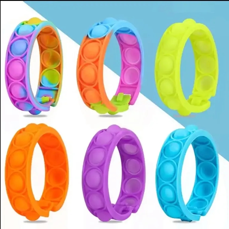 Camouflage Bubble Sensory Fidget Wristband 5