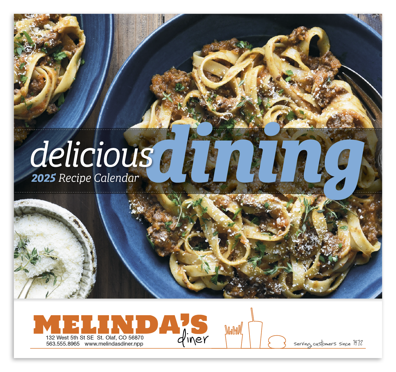 Good Value™ Delicious Dining - Stapled Calendar 25