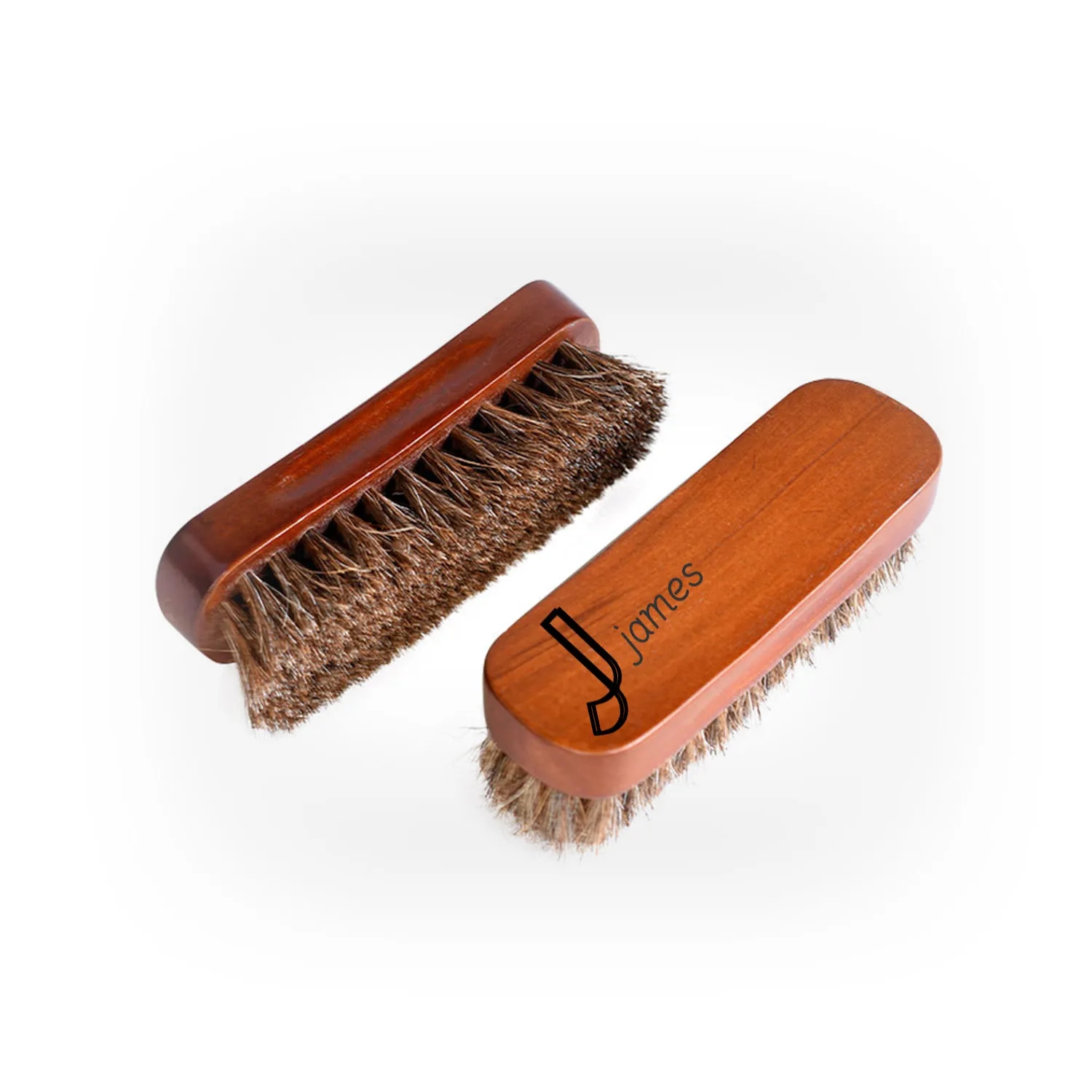 Wooden Shoe Brush Soft Hair 1