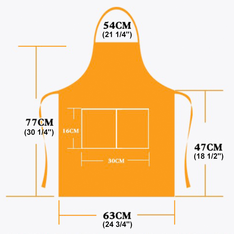 Bib Apron Dress w/ Pockets 2