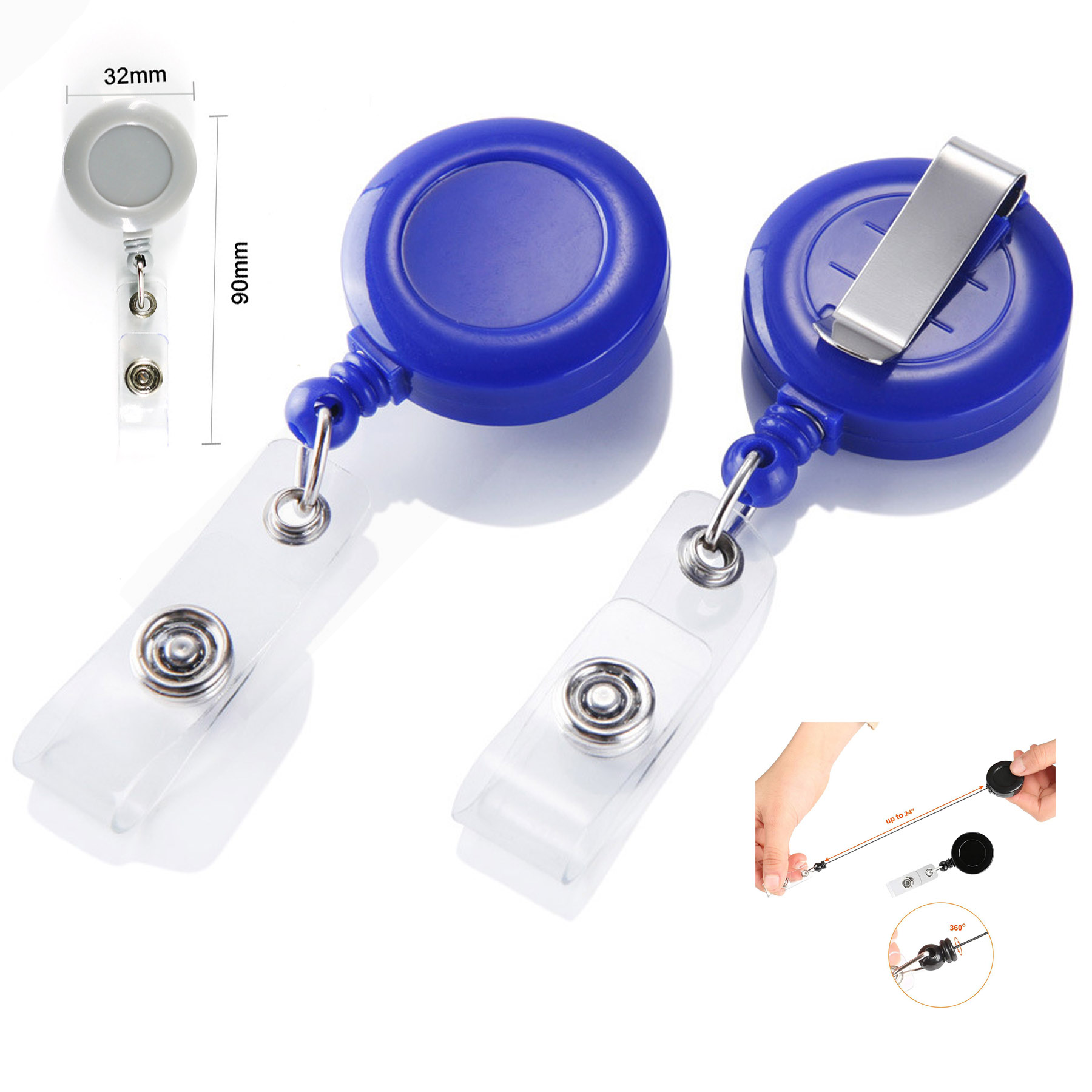 Retractable Badge Holder 1