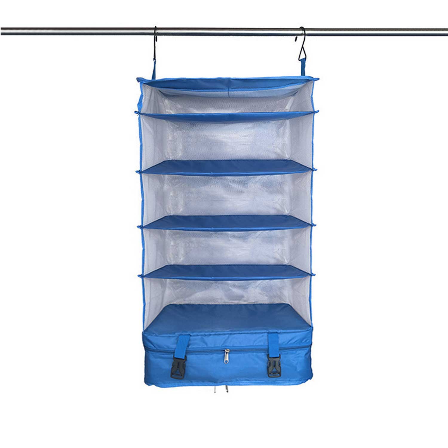 3/5/7-Layer Hanging Organizer - Foldable Mesh Storage Bag 2