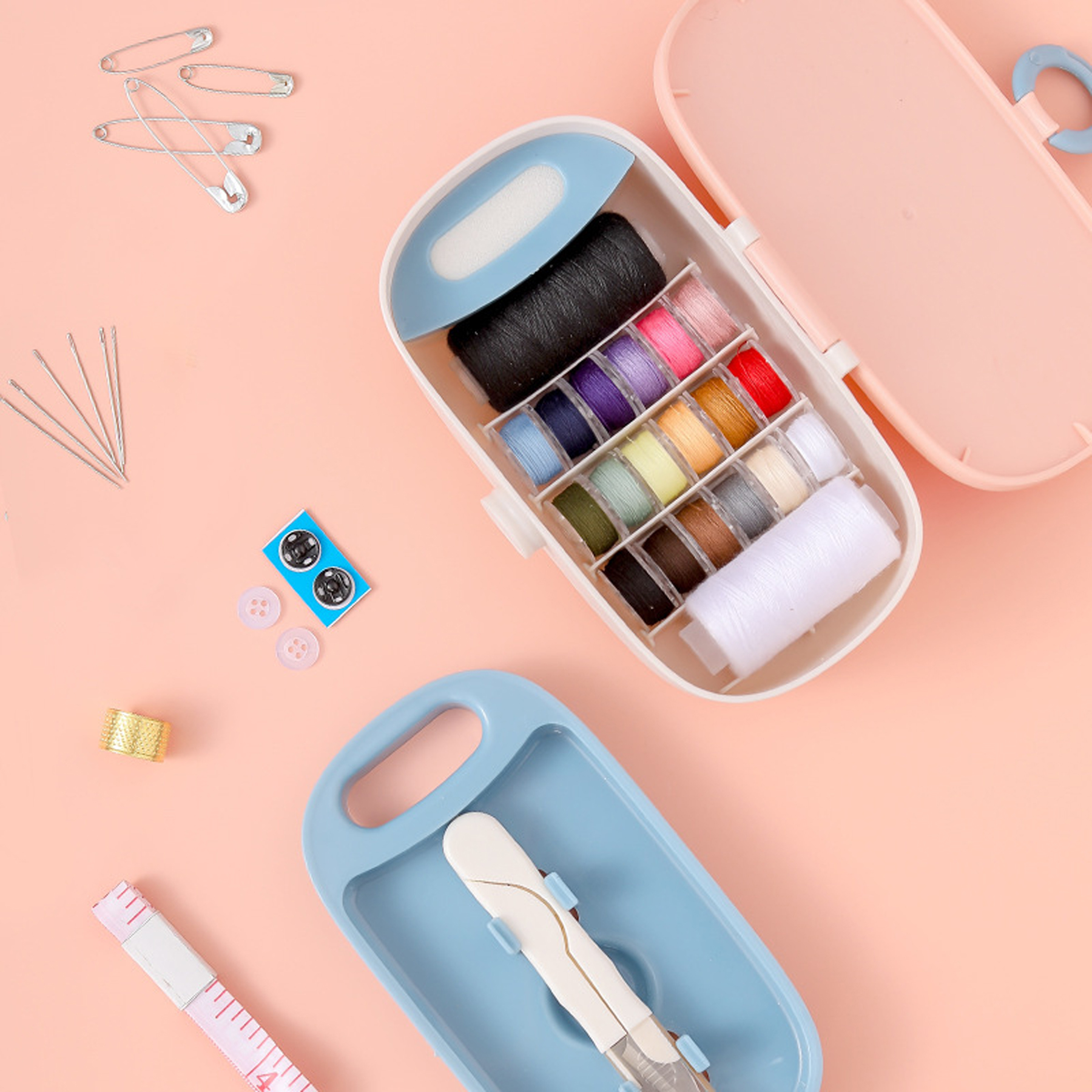 Travel Sewing Kit with Needles and Thread 3