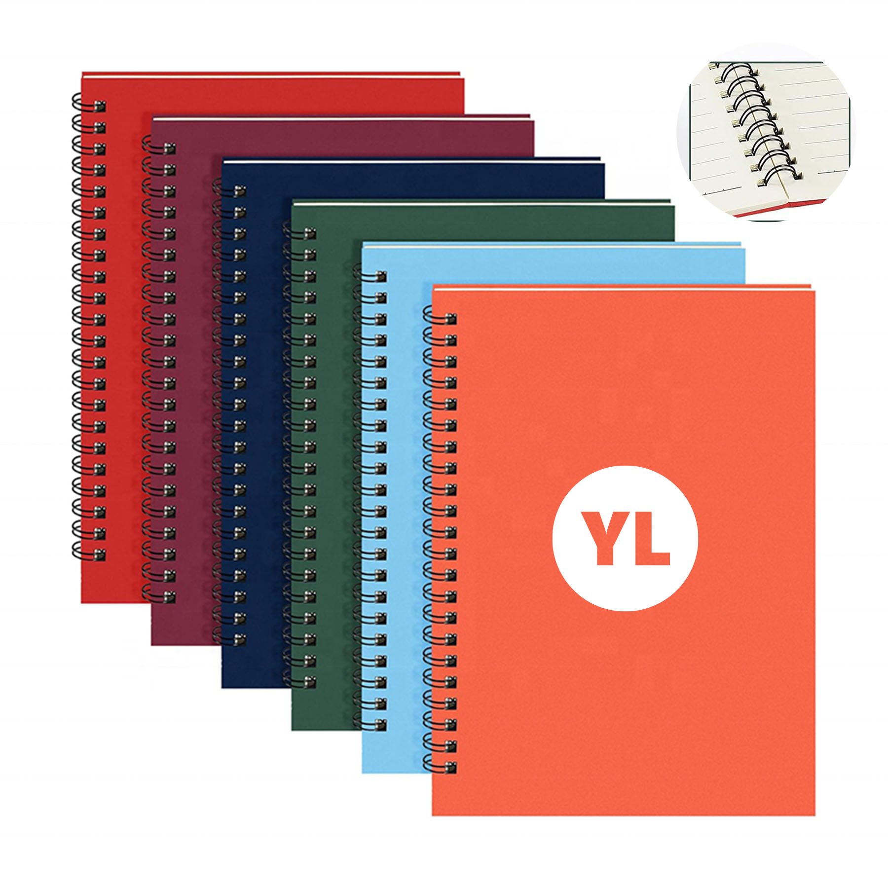 Personalized B6 PP Coil Notebook 2