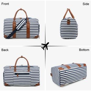 Canvas Weekender Bag With Toiletry 3