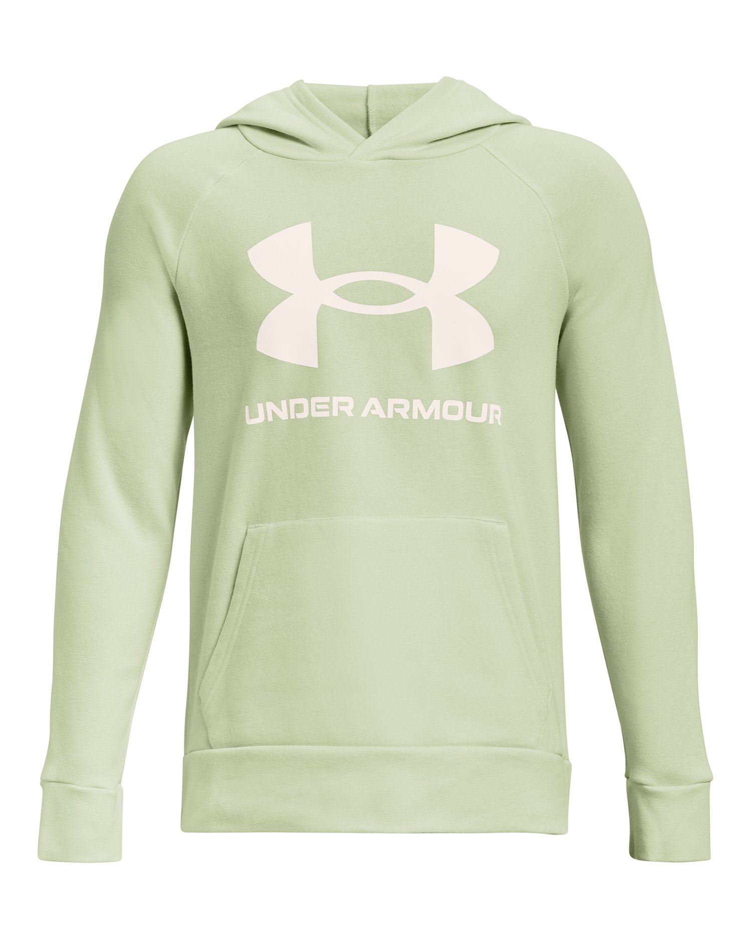 UA Rival Fleece Big Logo Boys' Hoodie, custom hoodie or sweatshirt with logo imprint 7