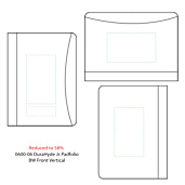 FSC® Mix DuraHyde Jr. Zippered Padfolio 2