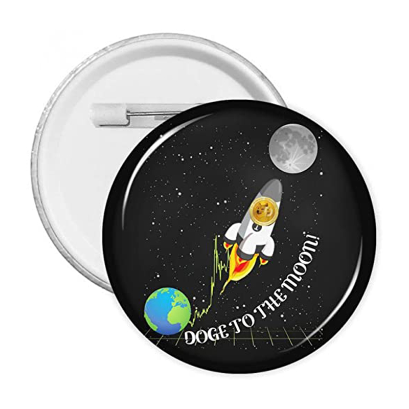 58mm Round Shape Button Pin Badge 1