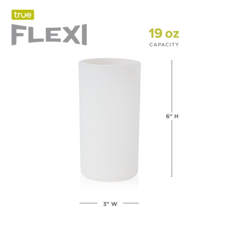 True® Flexi Silicone Highball Tumbler, set of 2 5