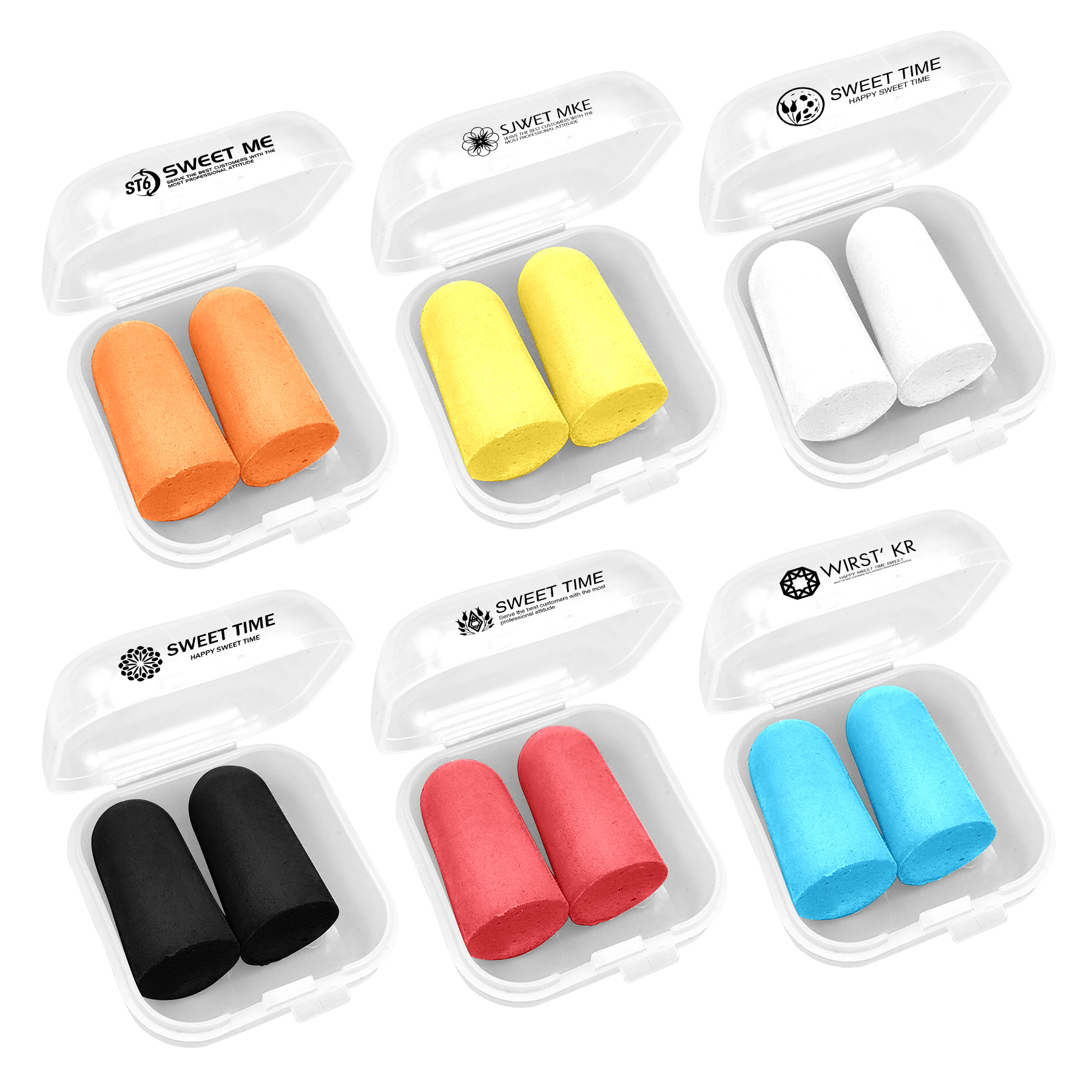 Soft Foam Earplugs In Case 2