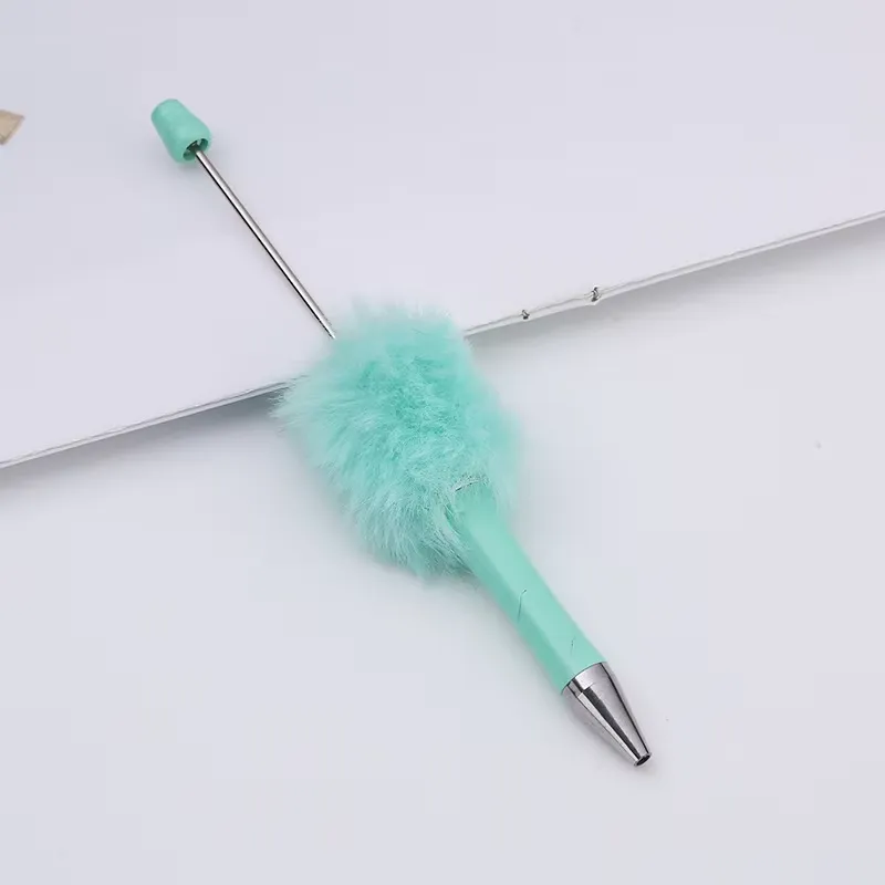 Creative Cute Plush Ball Ballpoint Pen 4